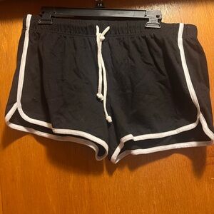 Black So… Women's Shorts with White Trim